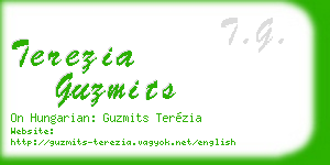 terezia guzmits business card